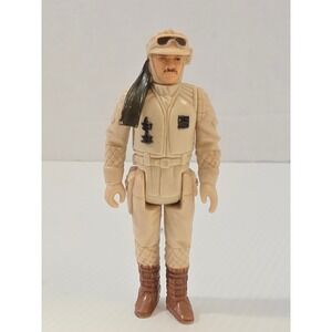 Kenner Action Figure 3.75in Tan Fair 1980 Hoth Rebel Commander